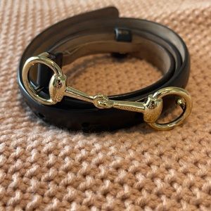 Gucci horsebit belt